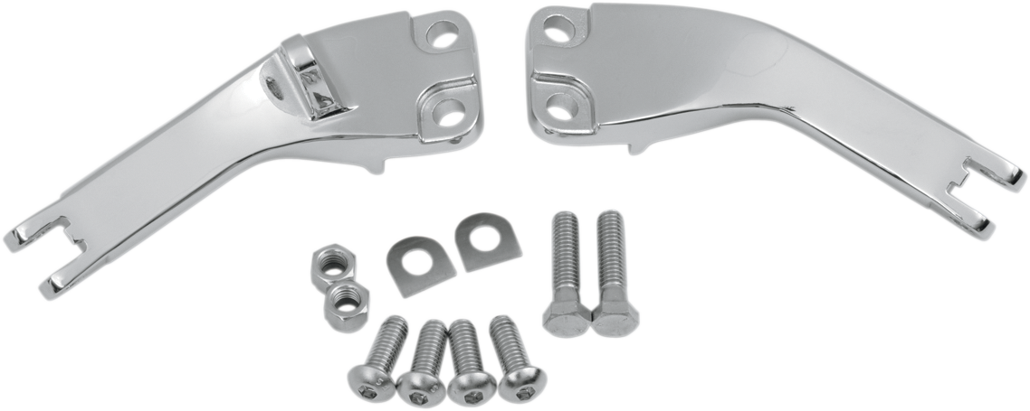 Soporte de reposapiés para pasajero de DRAG SPECIALTIES - Cromado - FXD P17-0631C