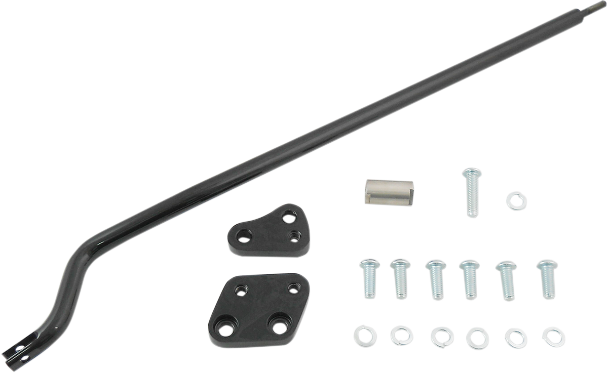Kit de reubicación de control avanzado DRAG SPECIALTIES - FXD - Negro 77445