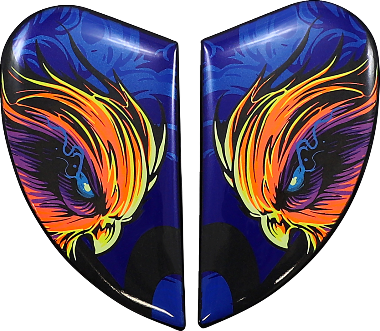 Placas laterales ICON Airform™ - Warden - Azul 0133-1359