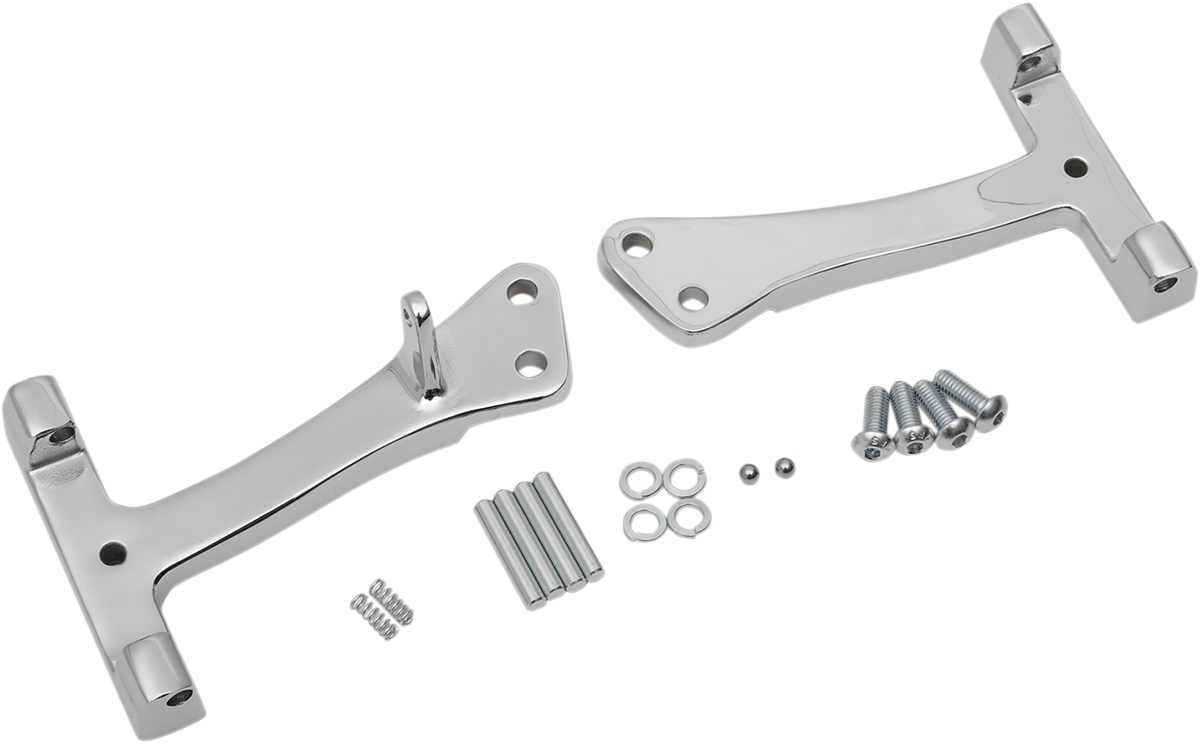 Soporte para plataforma de pasajero DRAG SPECIALTIES - Cromado - FXD 77496C