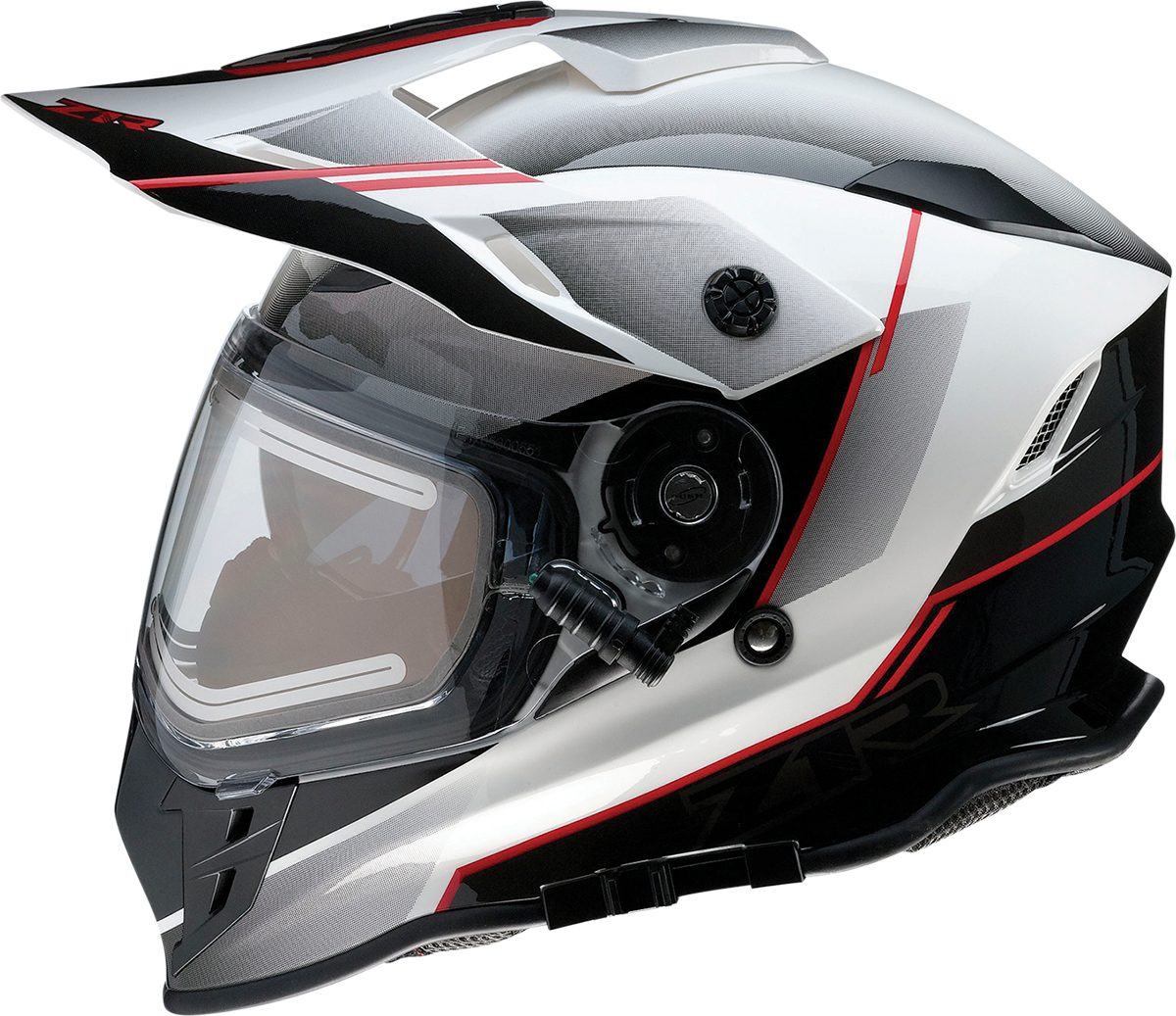 Casco de moto Z1R Range - Bladestorm - Negro/Rojo/Blanco - 2XL 0101-14058