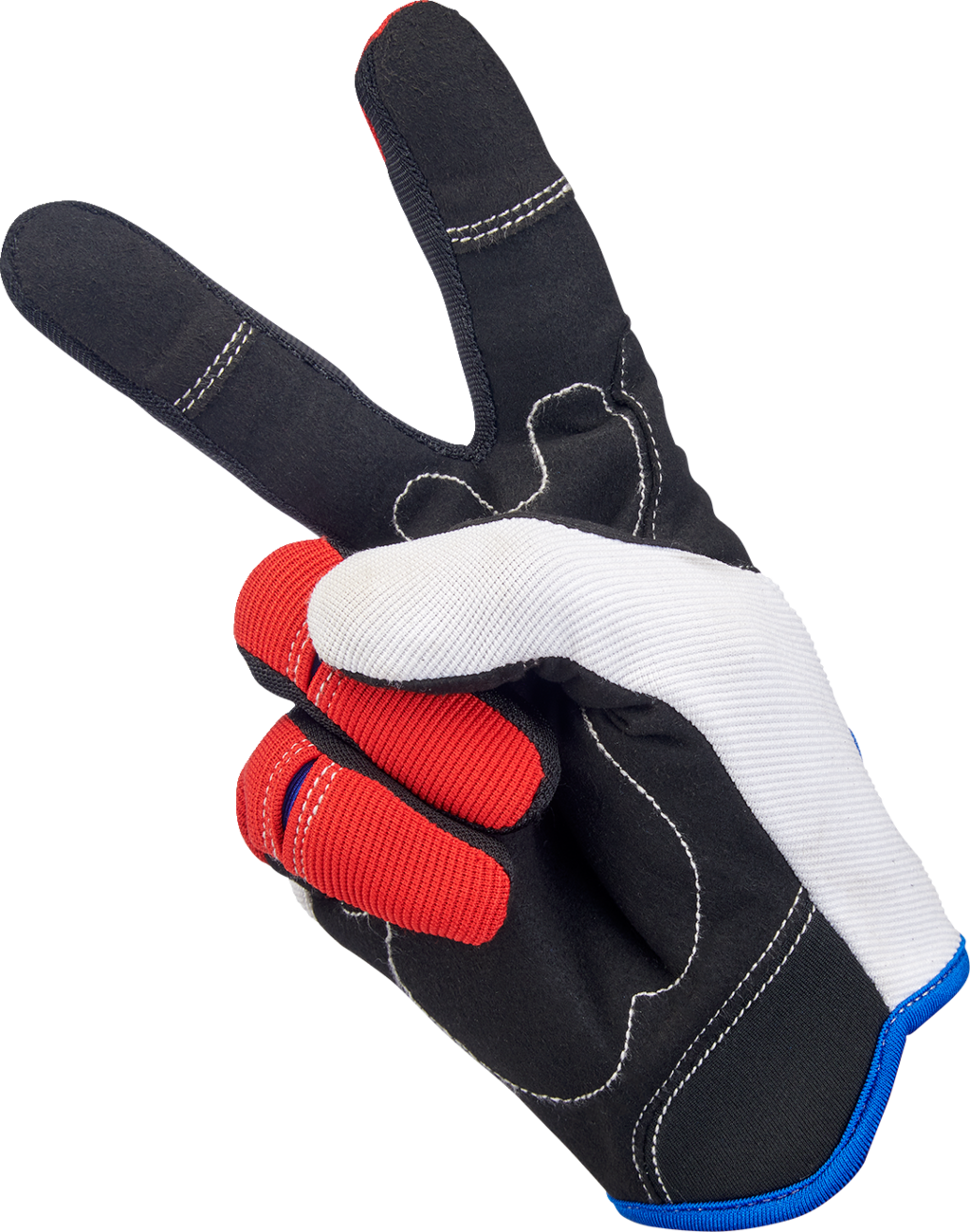 Guantes de moto BILTWELL - Rojo/Blanco/Azul - XL 1501-1208-005