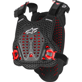 Protector de pecho ALPINESTARS A-5 Plasma - Negro/Rojo/Blanco - XL/2XL 6700825-132-XL/2X