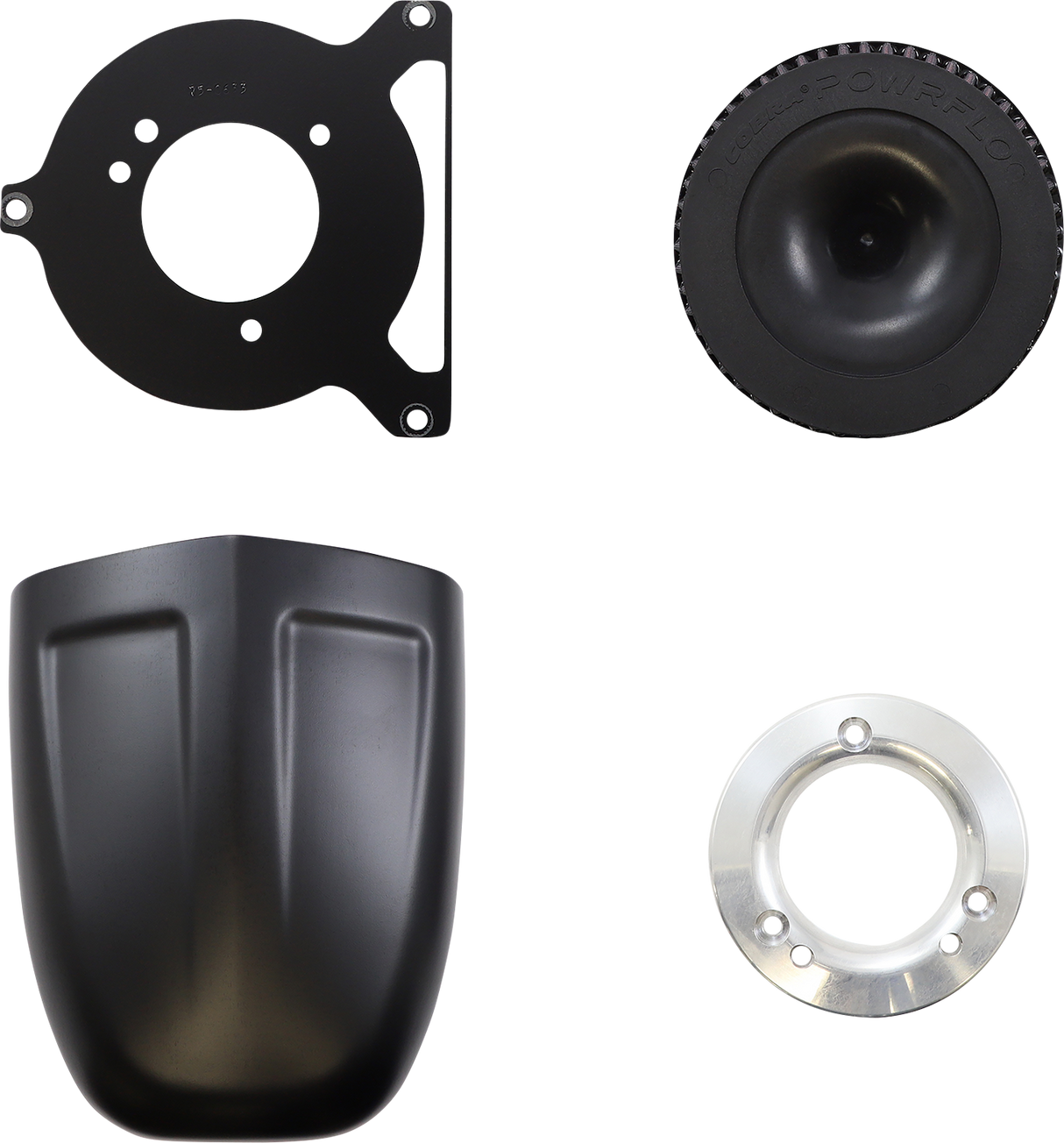 Filtro de aire COBRA PowrFlo - Negro 606-0104B-SB