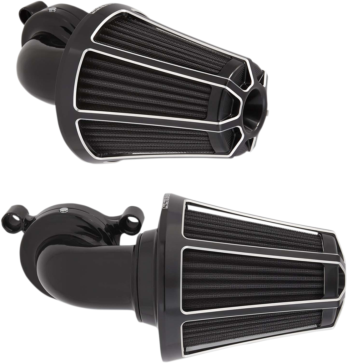 Limpiador de aire biselado Monster ARLEN NESS - Negro 81-036