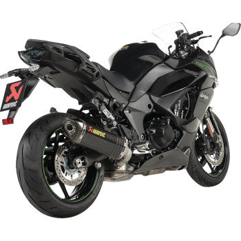 AKRAPOVIC Slip-On Line Muffler - Carbon Fiber - Kawasaki Ninja 1000 SX & Ninja 1100 SX S-K10SO32-HRC