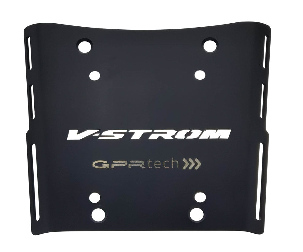 Suzuki V-Strom 650 2012-2016 GPR Tech Stainless Steel Top Case Mounting Plate 55L - photo 1