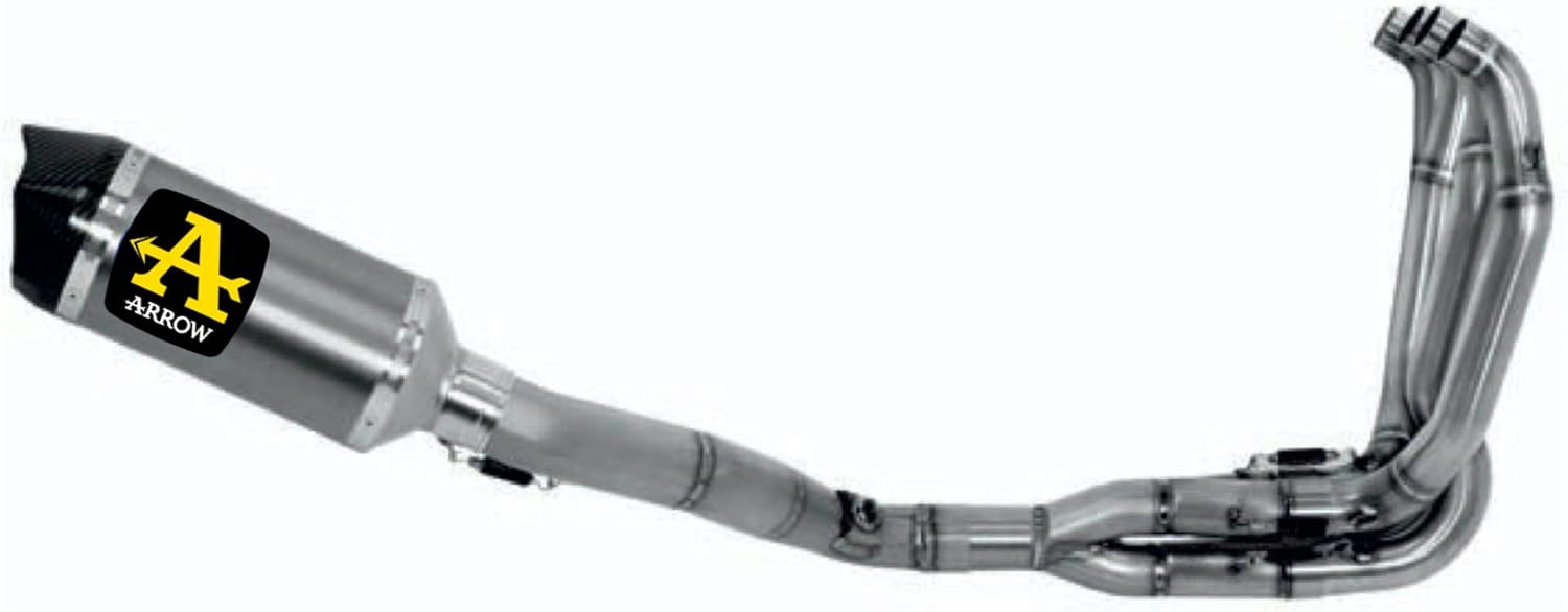 Arrow Competition Full Exhaust System, FULL Titanium ZX-6R 09-23