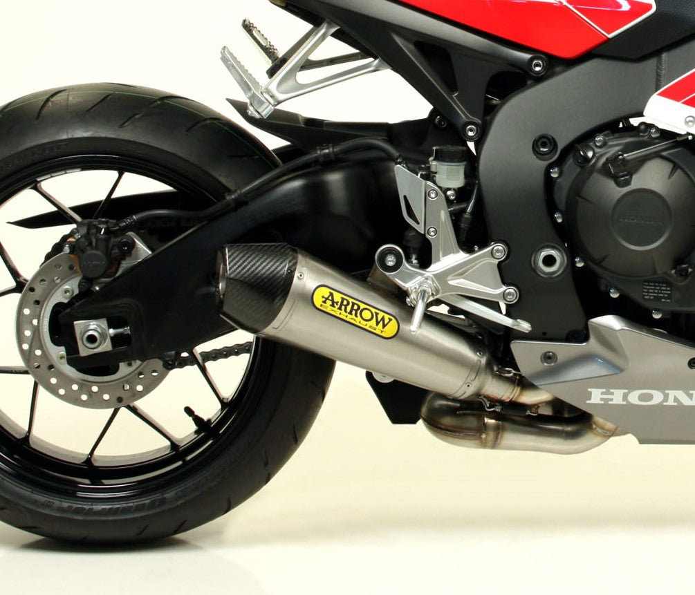 71818XKI Arrow X-Kone Exhaust, Nichrome for Honda CBR1000RR 2014-2016