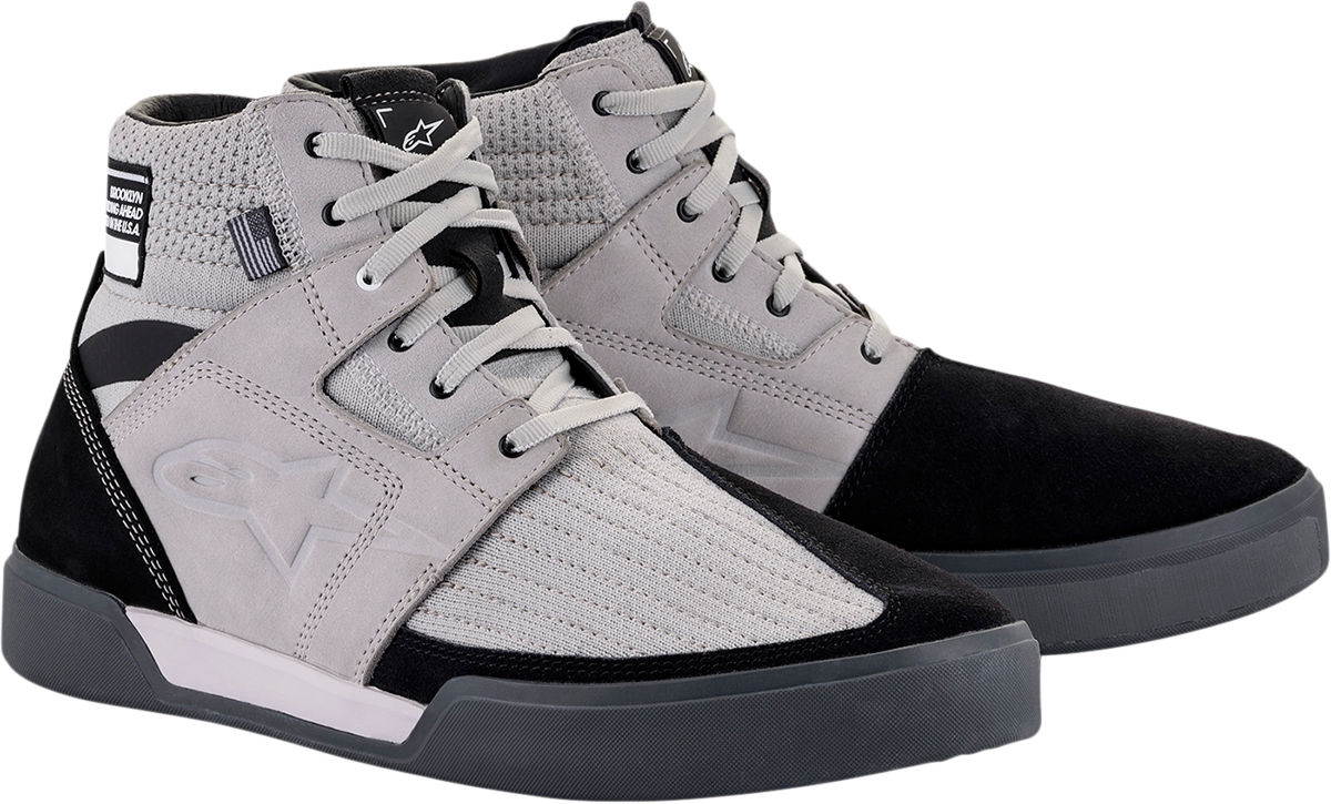Zapatos ALPINESTARS Primer - Gris claro/Negro - Talla 10.5 (EE. UU.) 2650021-923-105