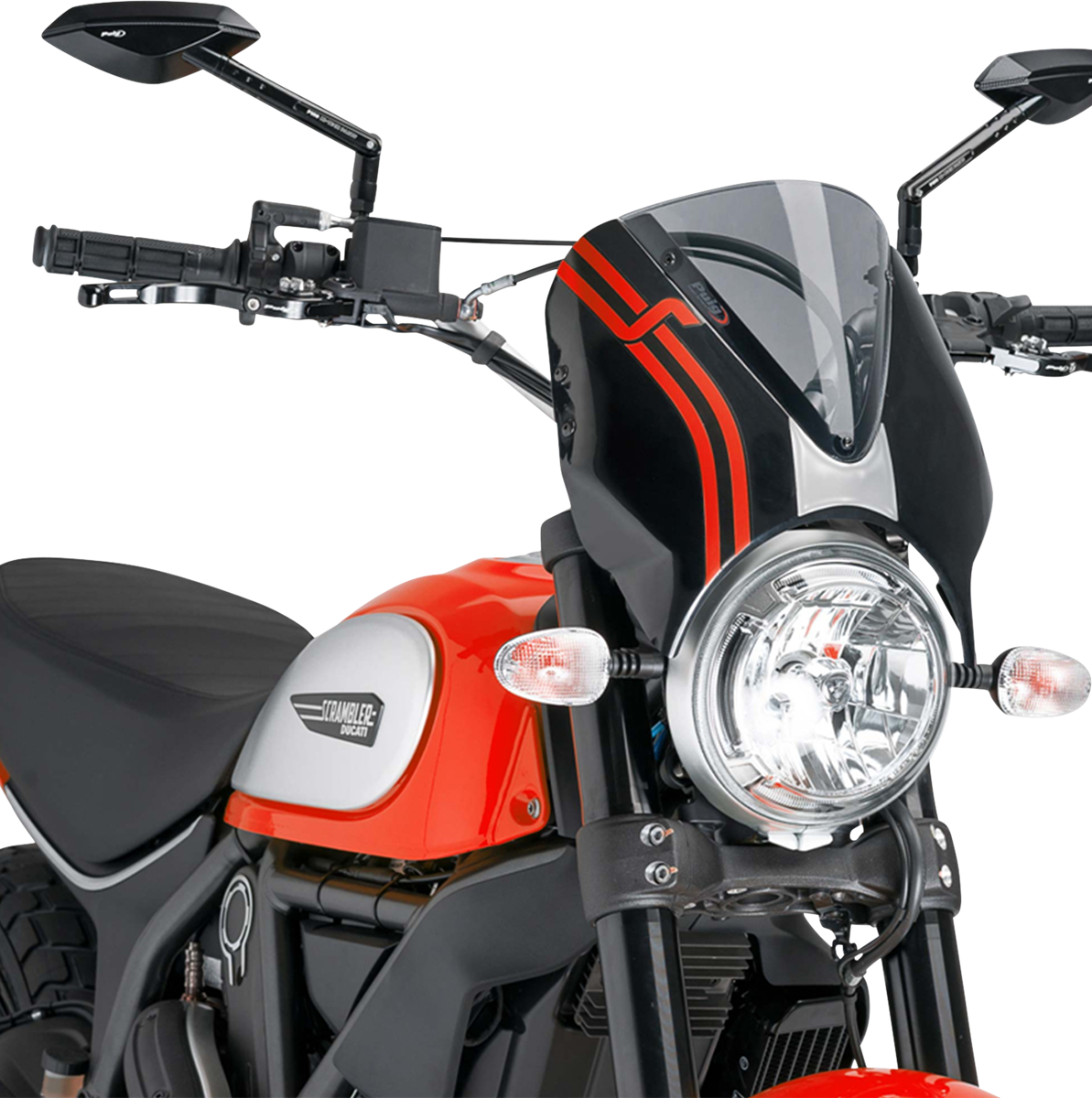 Cúpula PUIG HI-TECH PARTS Nueva Generación - Ahumada - Scrambler 7652H