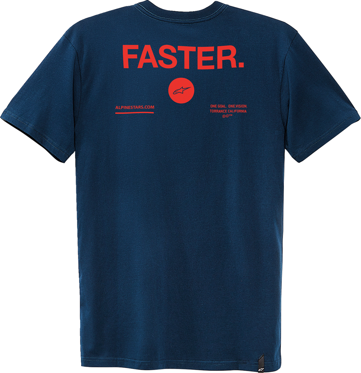 Camiseta ALPINESTARS Faster - Azul marino - 2XL 1232-72208-702X