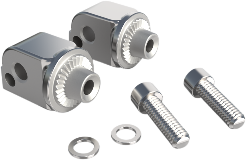 Adaptador de reposapiés CIRO - Cromado 60015