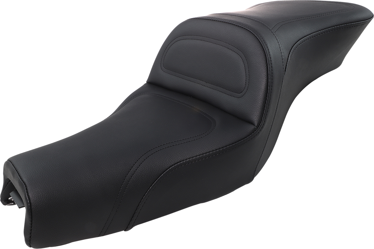 Asiento SADDLEMEN - Explorer - Sin respaldo - Cosido - Negro - XLC '04+ 807-03-029