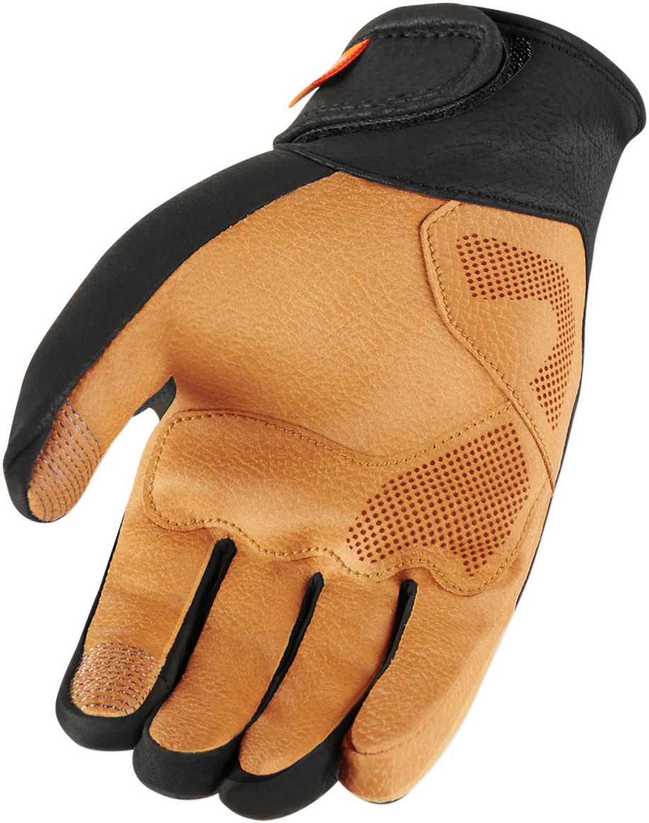 Guantes ICON Nightbreed™ - Negro - Mediano 3301-3570