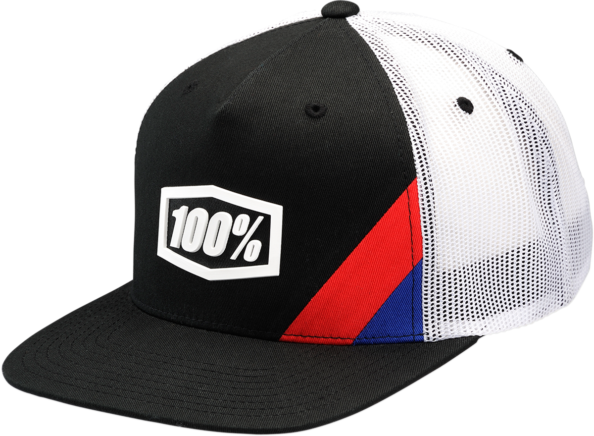 Gorra de camionero Cornerstone 100% juvenil - Negra 20047-00004