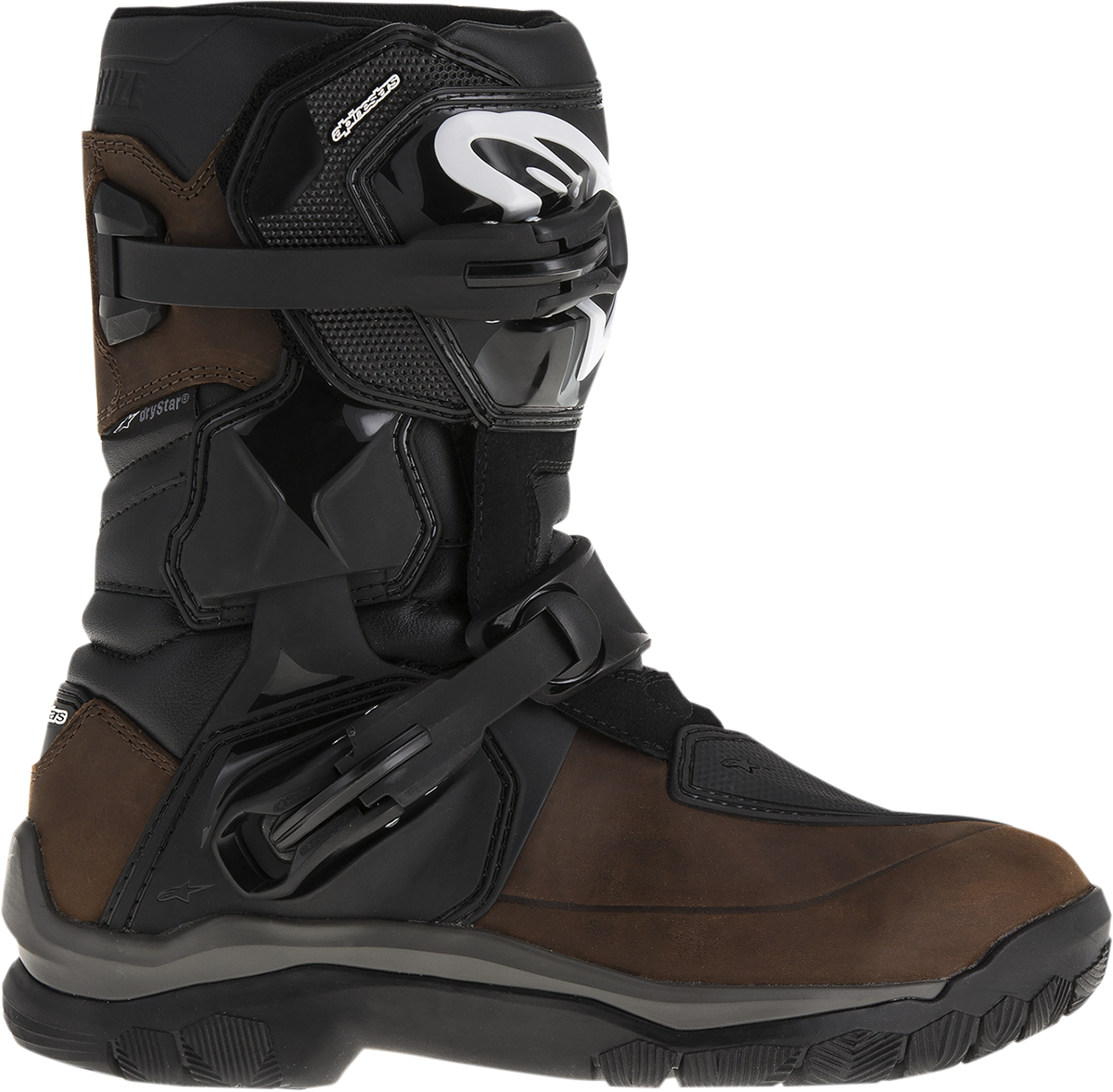 Botas ALPINESTARS Belize Drystar® - Marrón engrasado - US 7 2047317-82-7