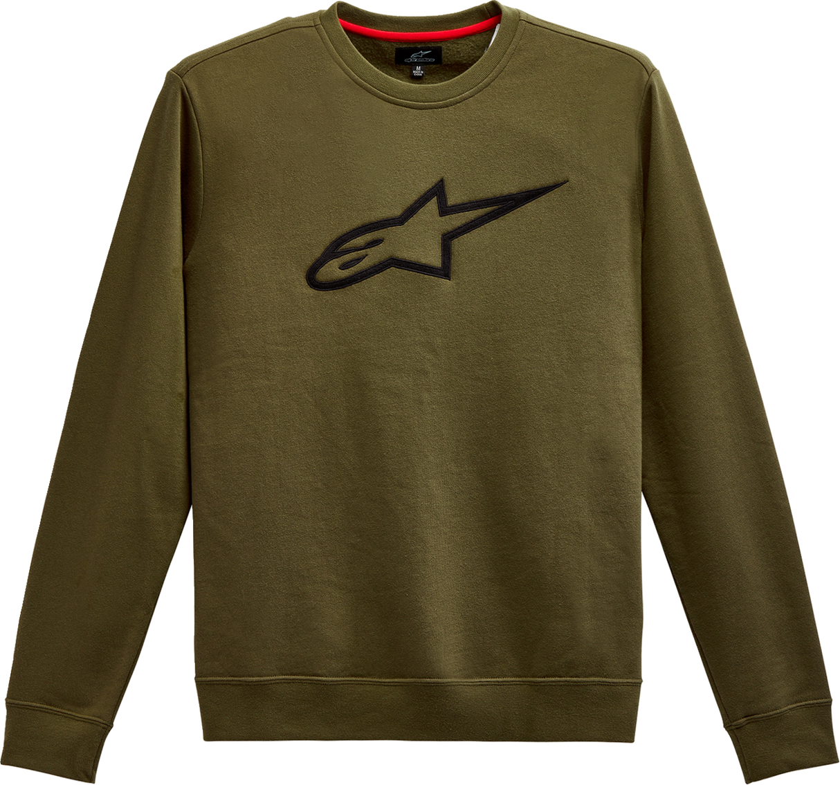 Polar ALPINESTARS Ageless Crew - Militar/Negro - Grande 1212513226910L