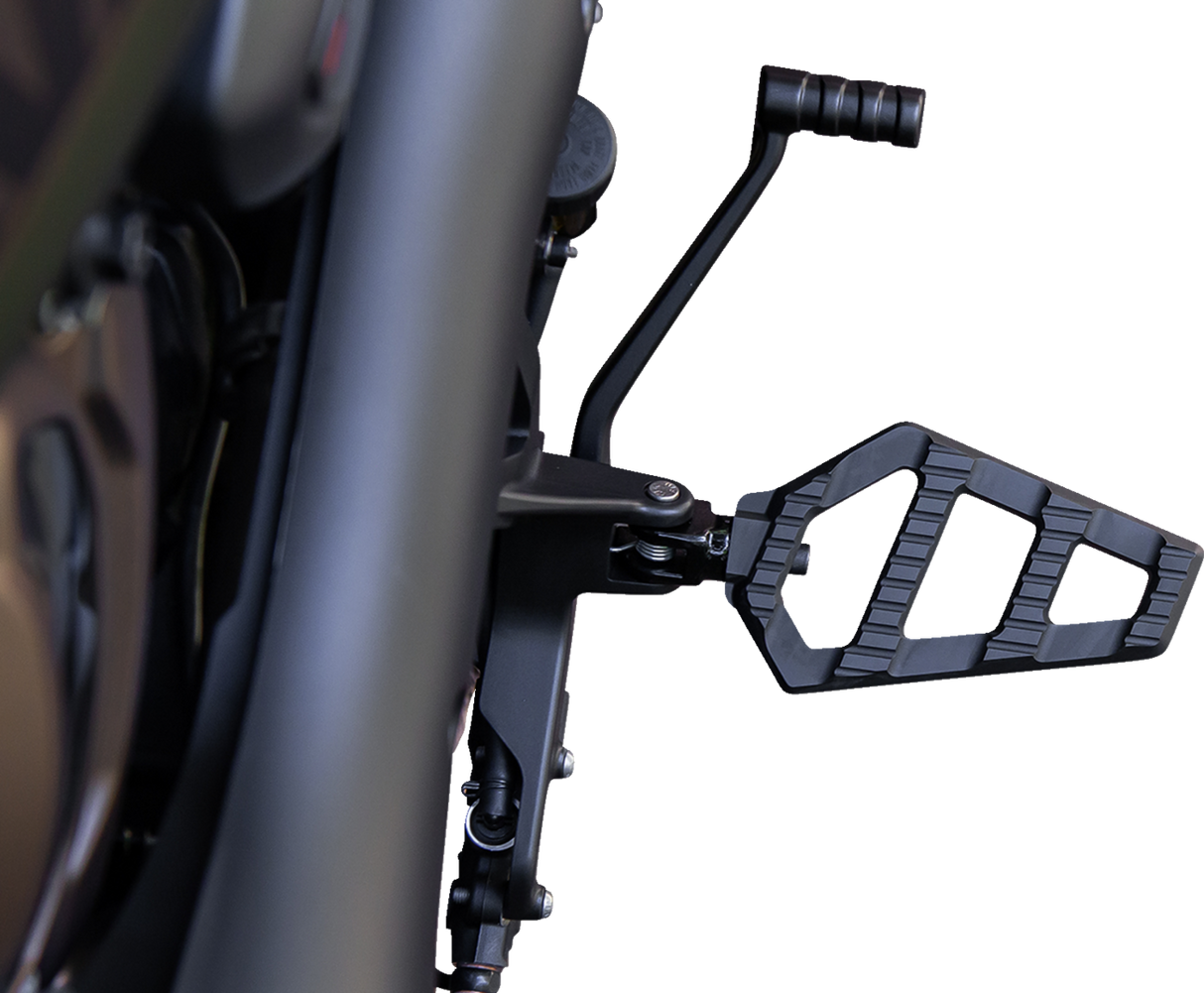 Miniestribos para motocicleta KODLIN Trackboards - Negro K73244