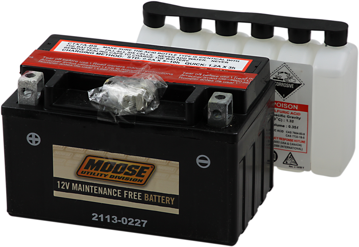 Batería AGM MOOSE UTILITY - YTX7A-BS 2113-0227