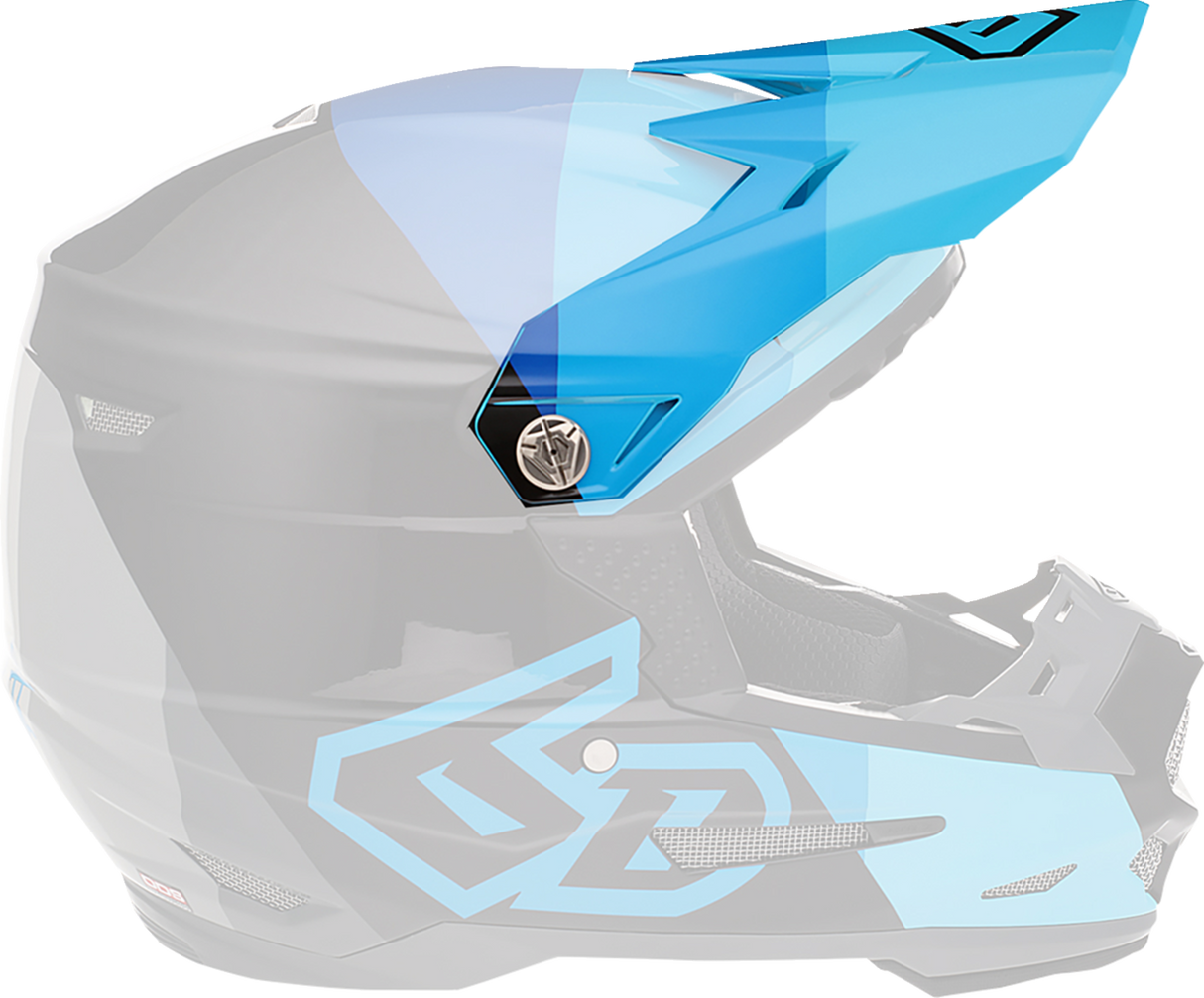 Visera 6D ATR-2 - Gama - Azul 72-6109