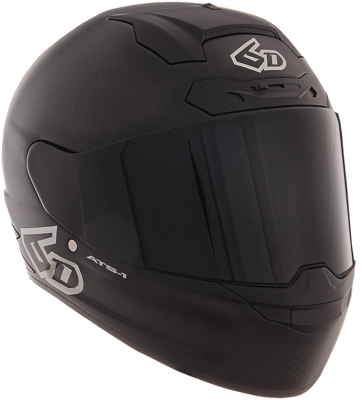 Casco de motocicleta 6D ATS-1R - Negro mate - Talla pequeña 30-0985