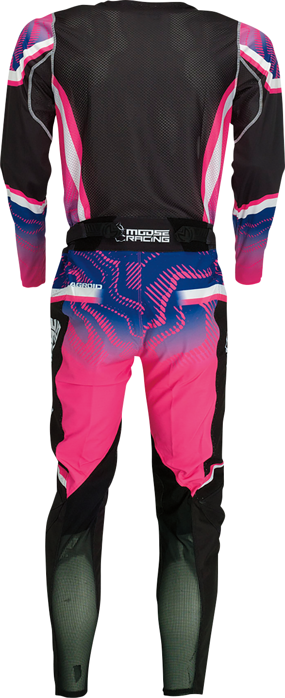 Camiseta Agroid de MOOSE RACING - Rosa/Morado/Negro - XL 2910-7399