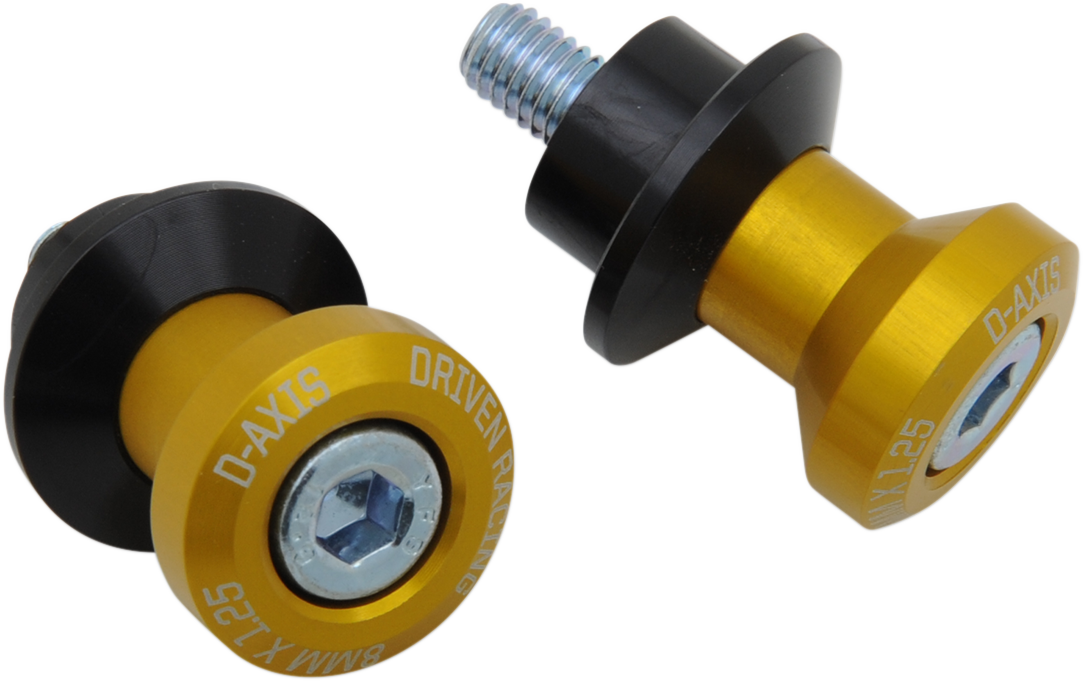 Carretes de eje D DRIVEN RACING - Dorados - 8 mm DXS-8.2 GD
