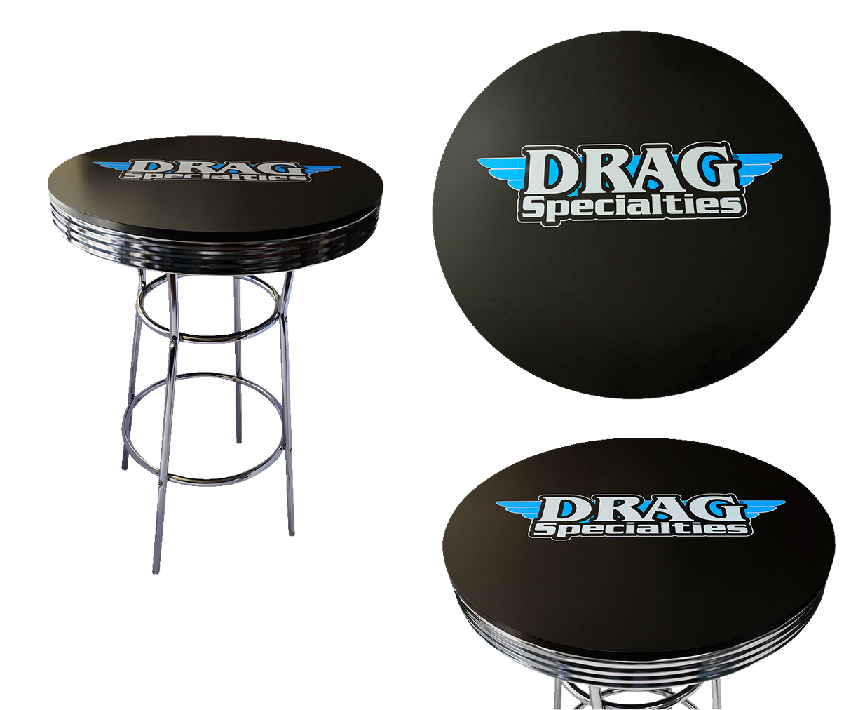 Mesa de bar redonda DRAG SPECIALTIES - 30" X80-6024DS
