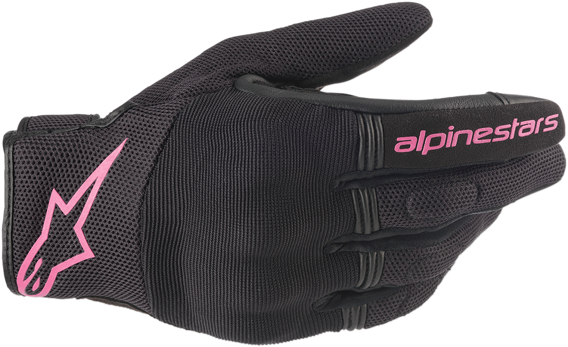 Guantes ALPINESTARS para mujer, color cobre, negro/fucsia, talla grande 3598420-1039-L