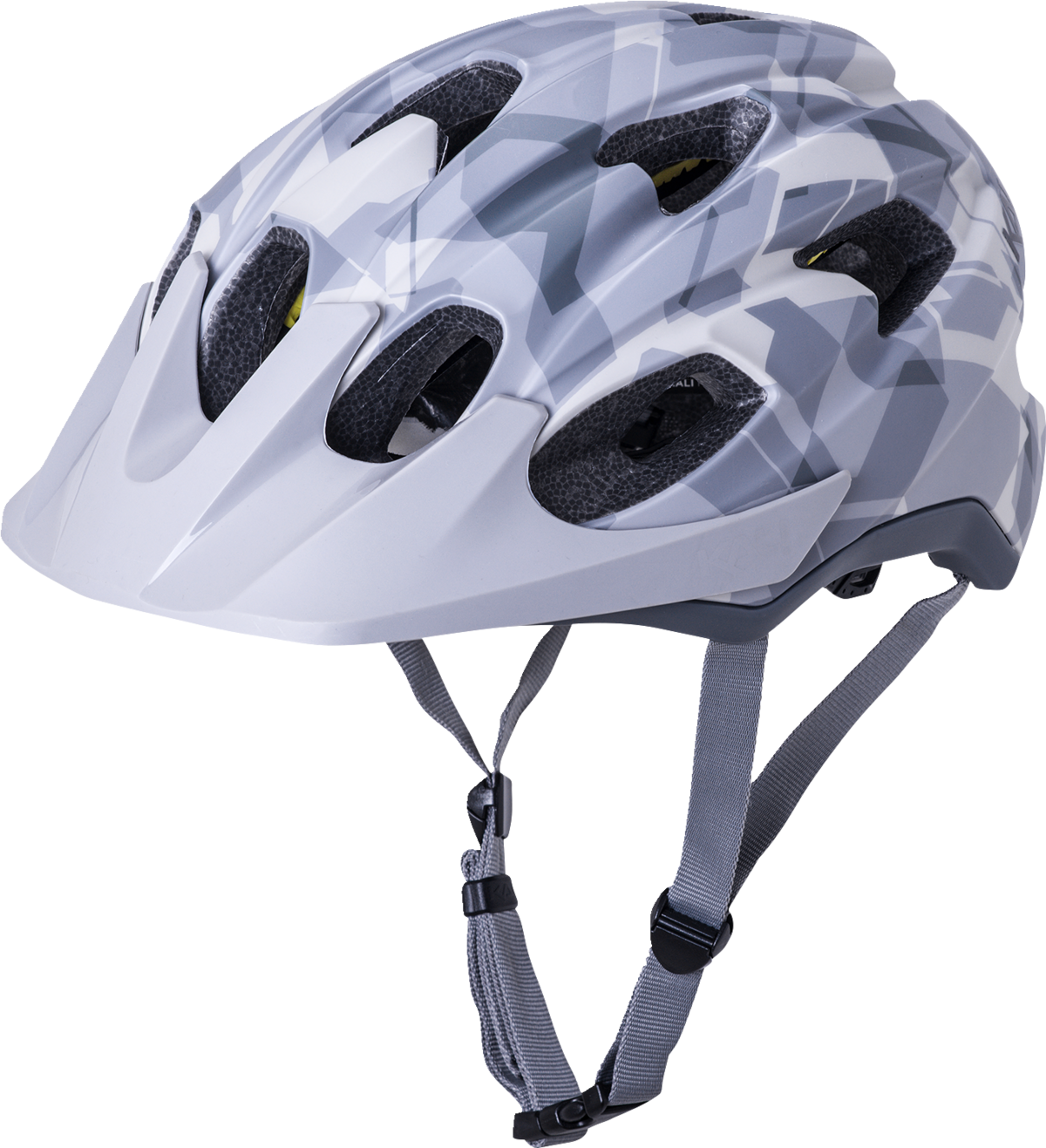 Casco de bicicleta KALI Pace - Camuflaje - Gris mate - L/XL 0221721217