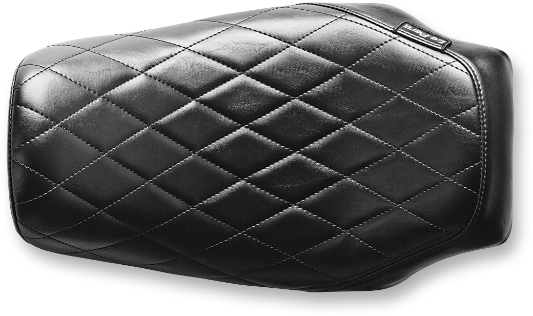 Asiento individual LE PERA Bare Bones - Costuras de diamante - Negro - FXD LN-001DM