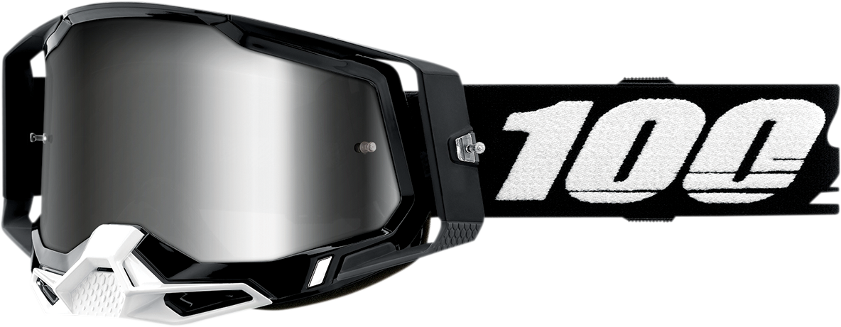 Gafas 100% Racecraft 2 - Negro - Espejo plateado 50010-00001