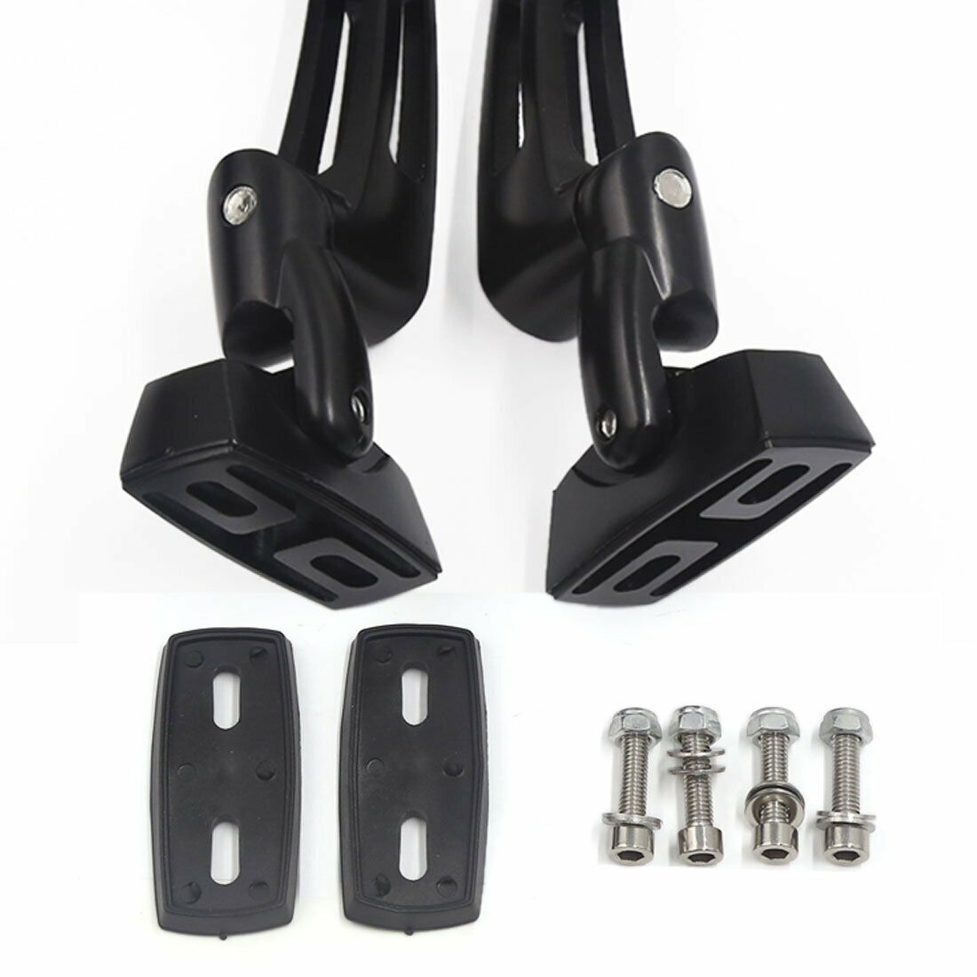 Honda CBR600RR Mirrors 2004-2025 Black Convex adjustable