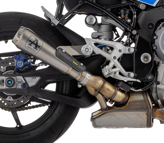 Escape deslizante Arrow Pro-Race de titanio para BMW S1000RR / M1000RR 2020-2026 71903PR