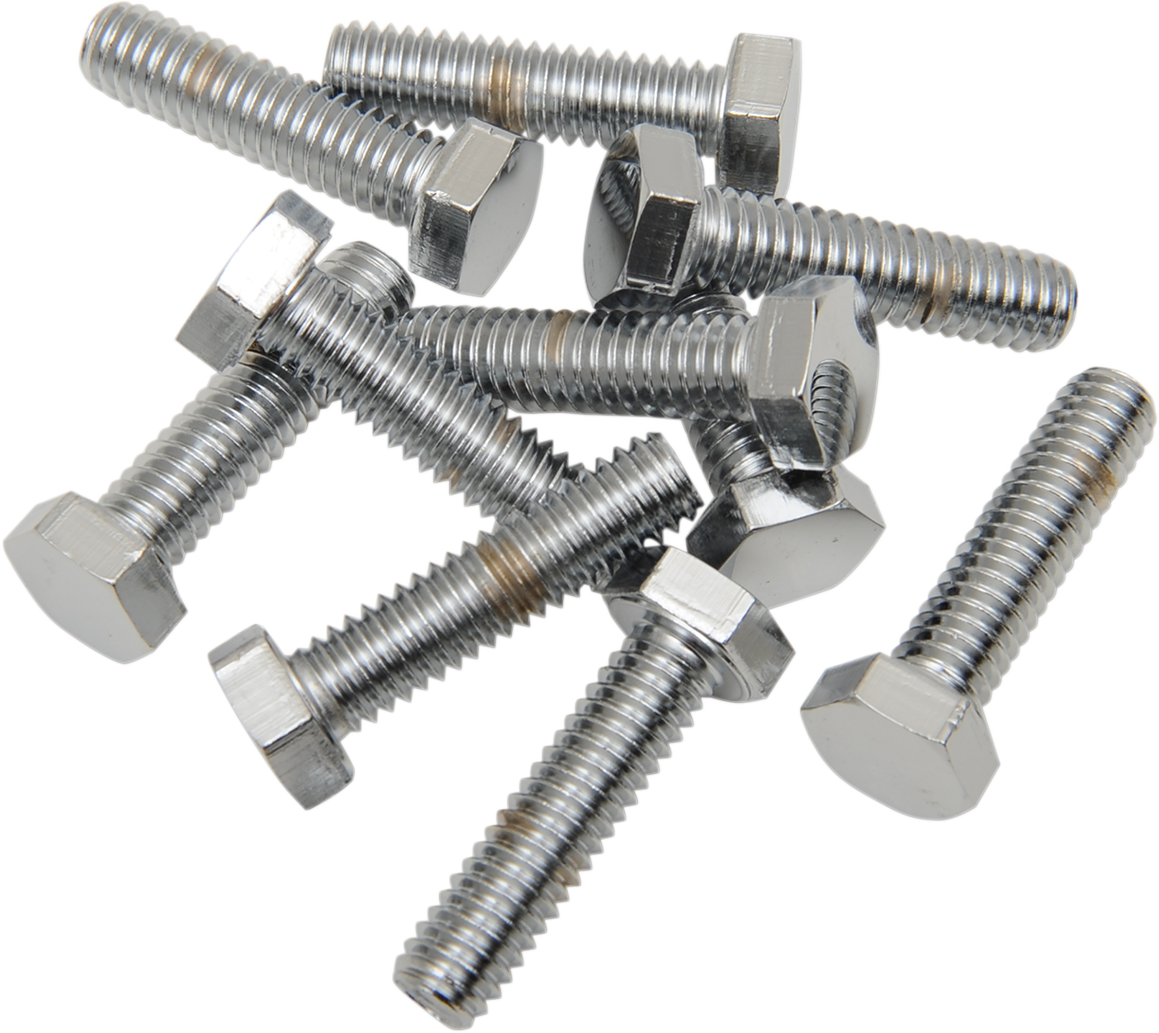Pernos DRAG SPECIALTIES - Cabeza hexagonal - Cromados - 5/16"-18 x 1-1/2" MPB127