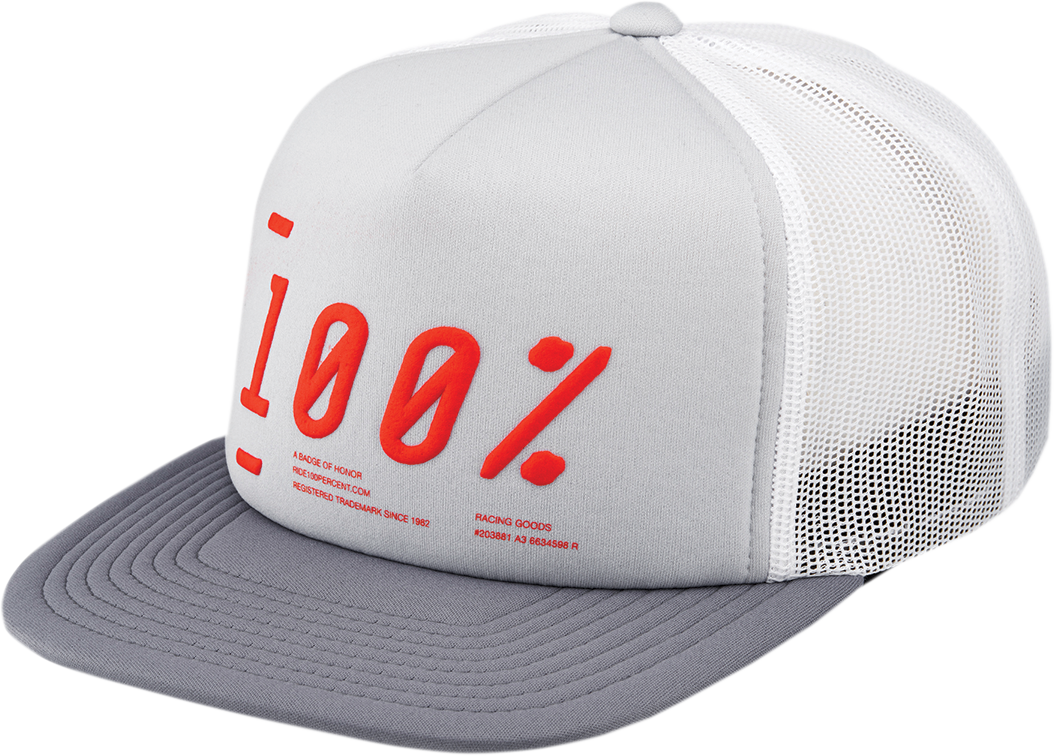 Gorra 100% Transfer - Gris - Talla única 20094-007-01