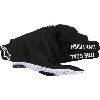 Guantes MX ALPINESTARS Radar Pro - Blanco - Pequeños 3560325-20-S
