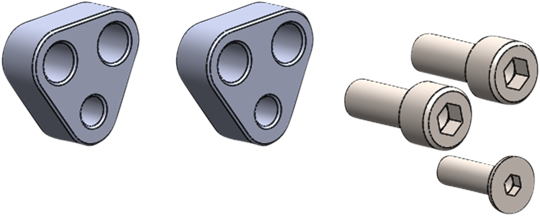 Espaciadores DRIVEN RACING - Clip-On - Halo DHCPL-SPC