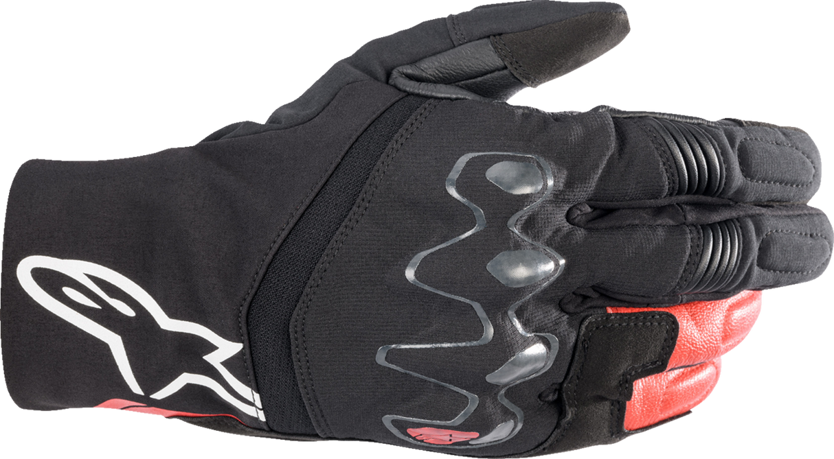 Guantes ALPINESTARS Hyde XT DrystarXF® - Negro/Rojo brillante - Pequeños 3522523-1303-S