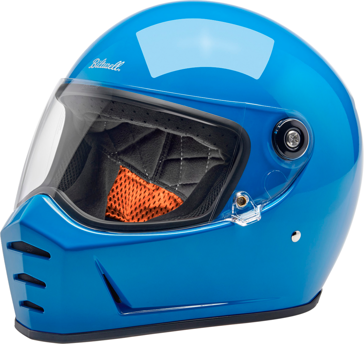 Casco BILTWELL Lane Splitter - Azul Tahoe Brillante - Pequeño 1004-129-502