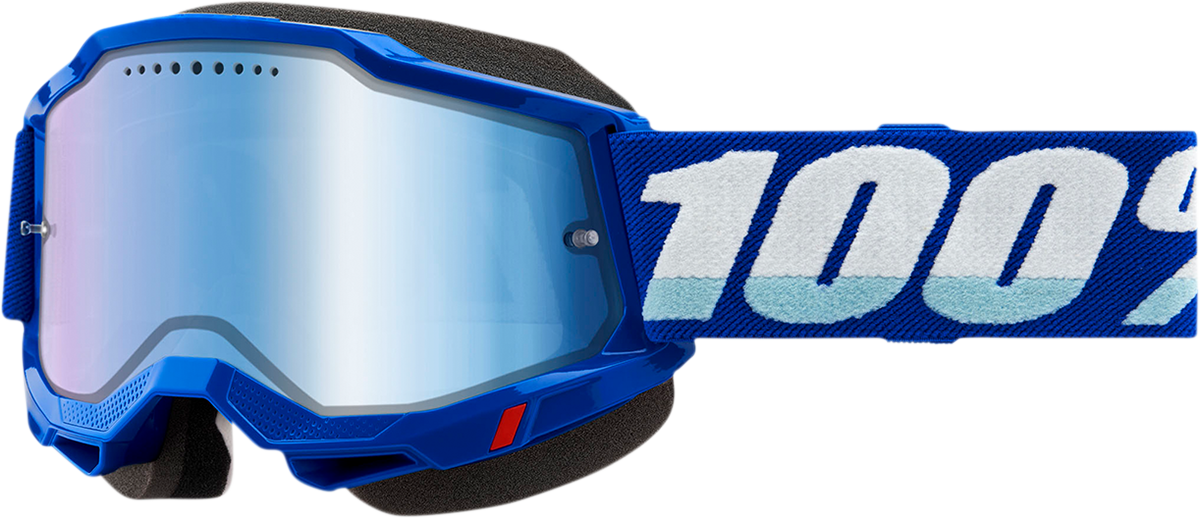 Gafas de nieve 100% Accuri 2 - Azul - Espejo azul 50022-00002