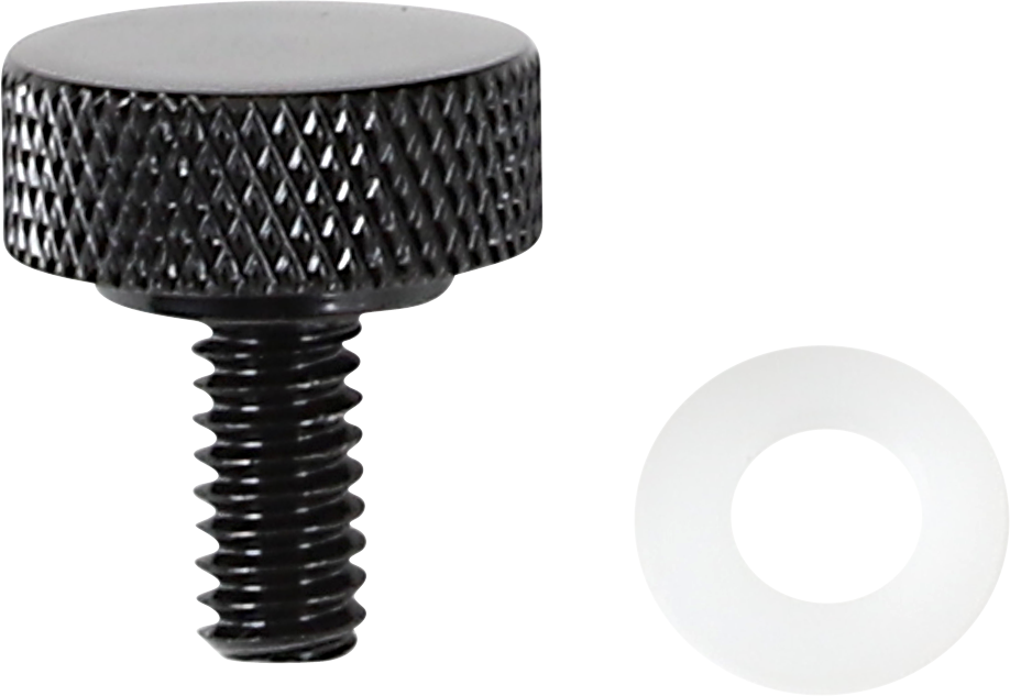 Perilla de asiento DRAG SPECIALTIES - Negra - 1/4-20 370283