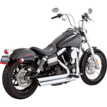 VANCE & HINES Big Shots Staggered Exhaust System - Chrome 17958