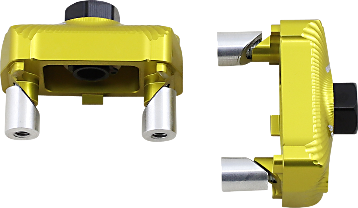 Deslizadores de bloque de eje cautivo DRIVEN RACING - Dorado DRCAX-202GD