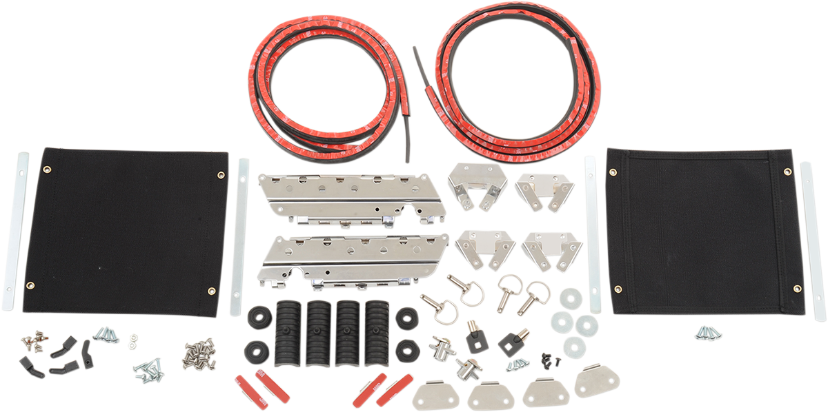 Herrajes para alforjas DRAG SPECIALTIES con correa S77-0145KDSNU