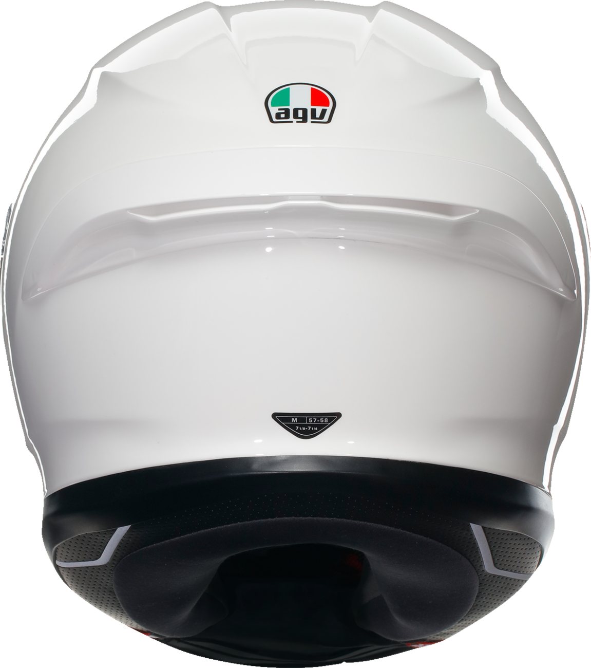 Casco de moto AGV K6 S - Blanco - Mediano 2118395002010M