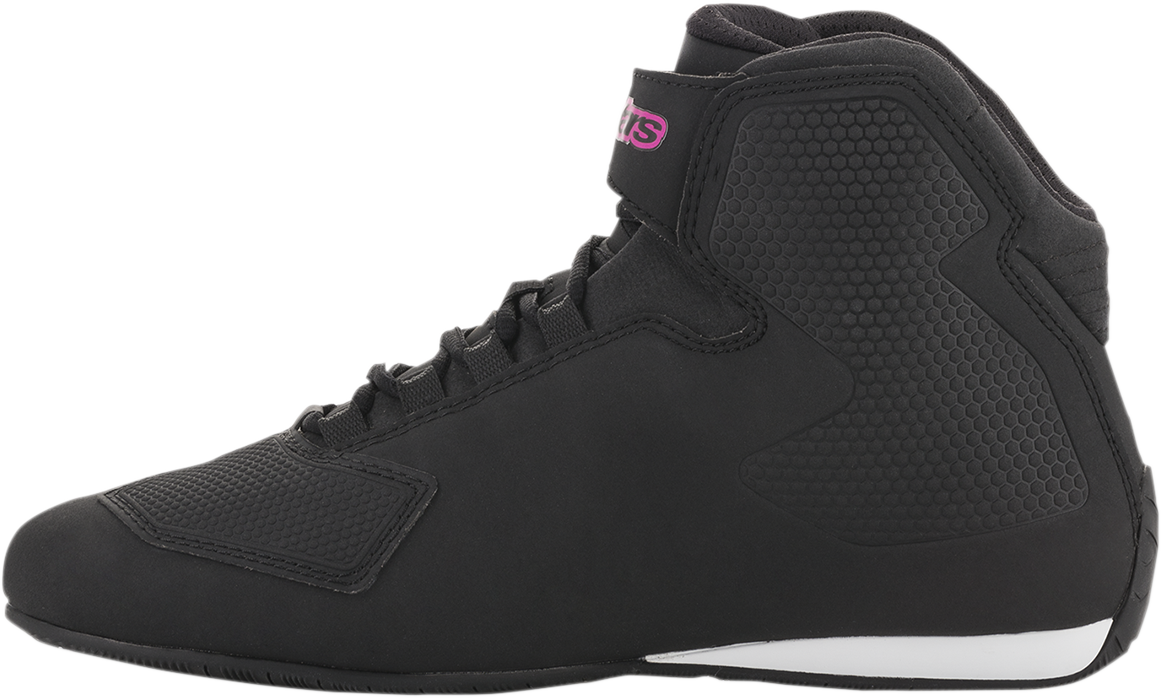 Zapatos ALPINESTARS Sektor para mujer - Negro/Rosa - Talla 10.5 (EE. UU.) 2515719103911