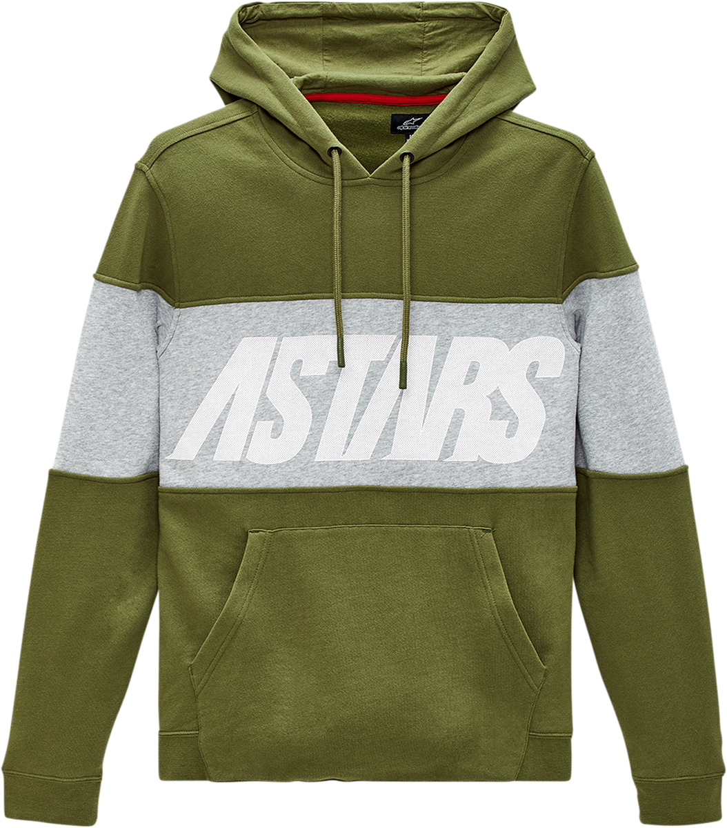 Sudadera con capucha ALPINESTARS Border - Oliva - XL 12115121067XL