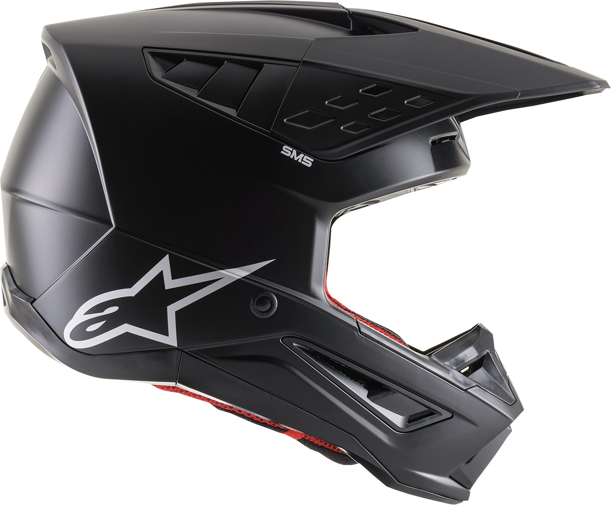 Casco de motocicleta ALPINESTARS SM5 - Sólido - Negro mate - XL 8303121-110-XL